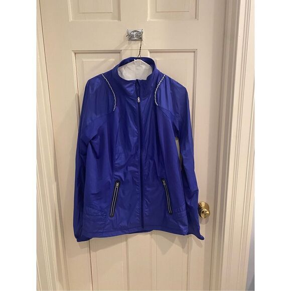 Lululemon Run: Nothin' But Run Jacket Pigment Blue size 10 - Picture 2 of 9